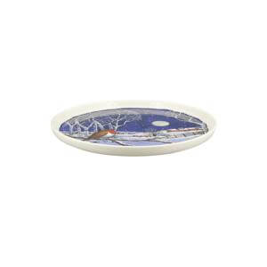 Emma Bridgewater Midnight Robin Flat Serving Plate